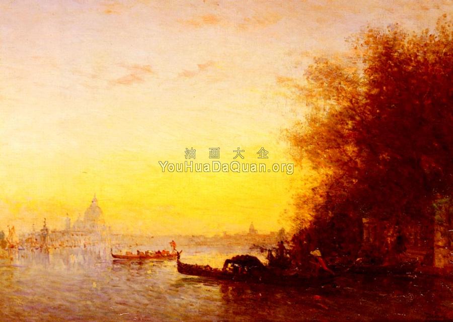 Venetian Scene - 菲利克斯·泽姆